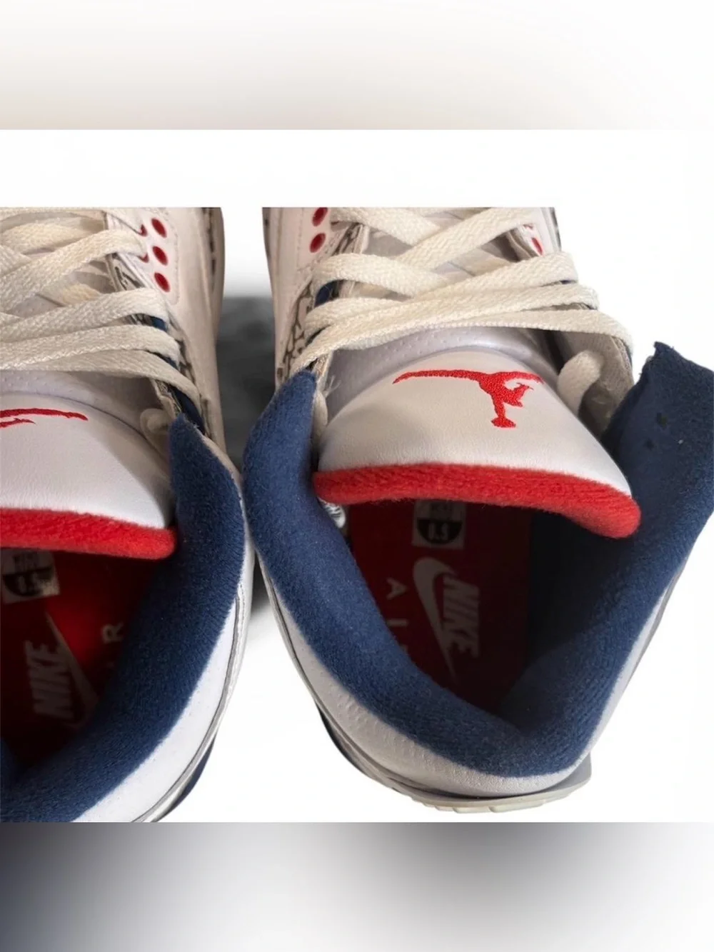 Air Jordan 3 True Blue ( 2016 ) size 8.5